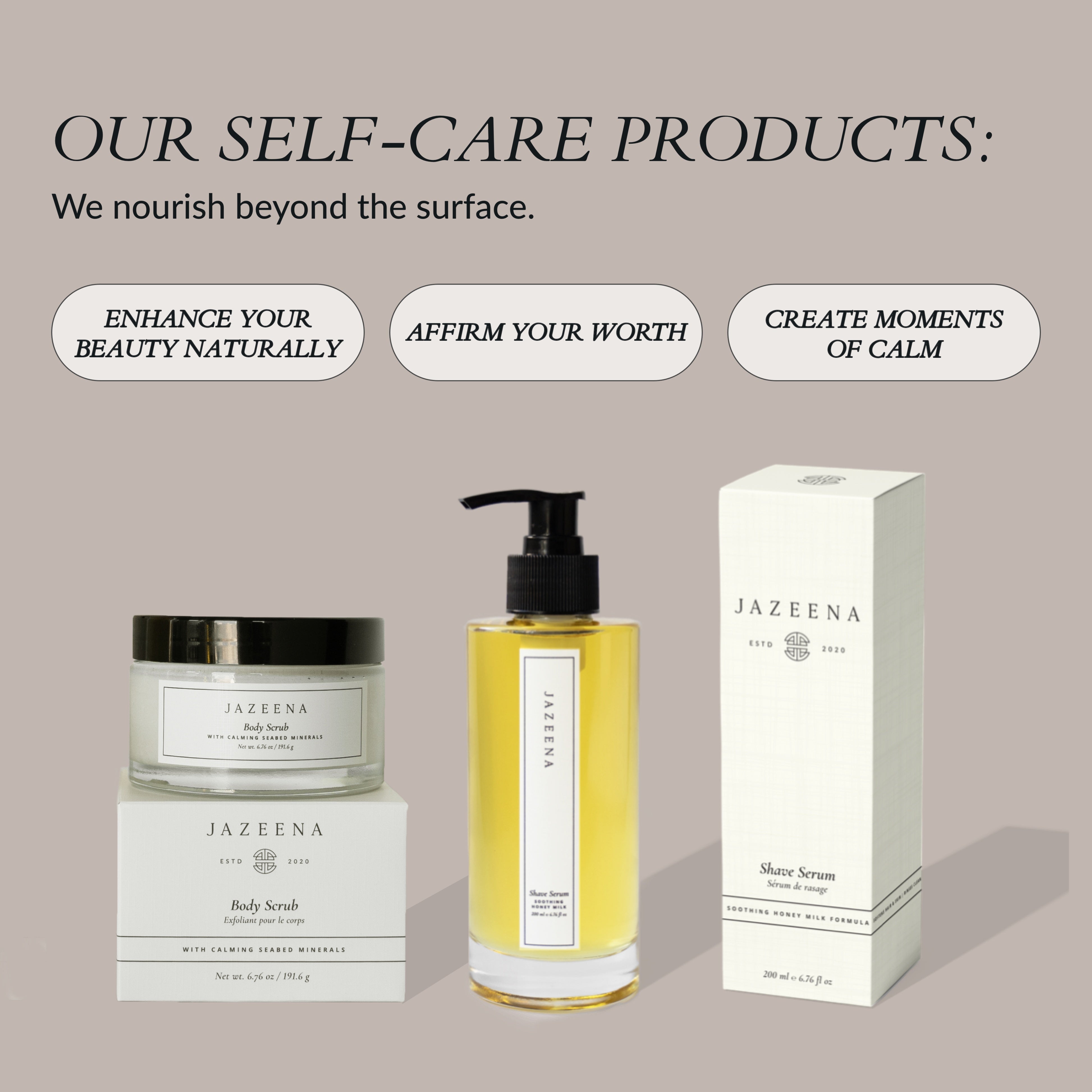 The Shower Set – Jazeena