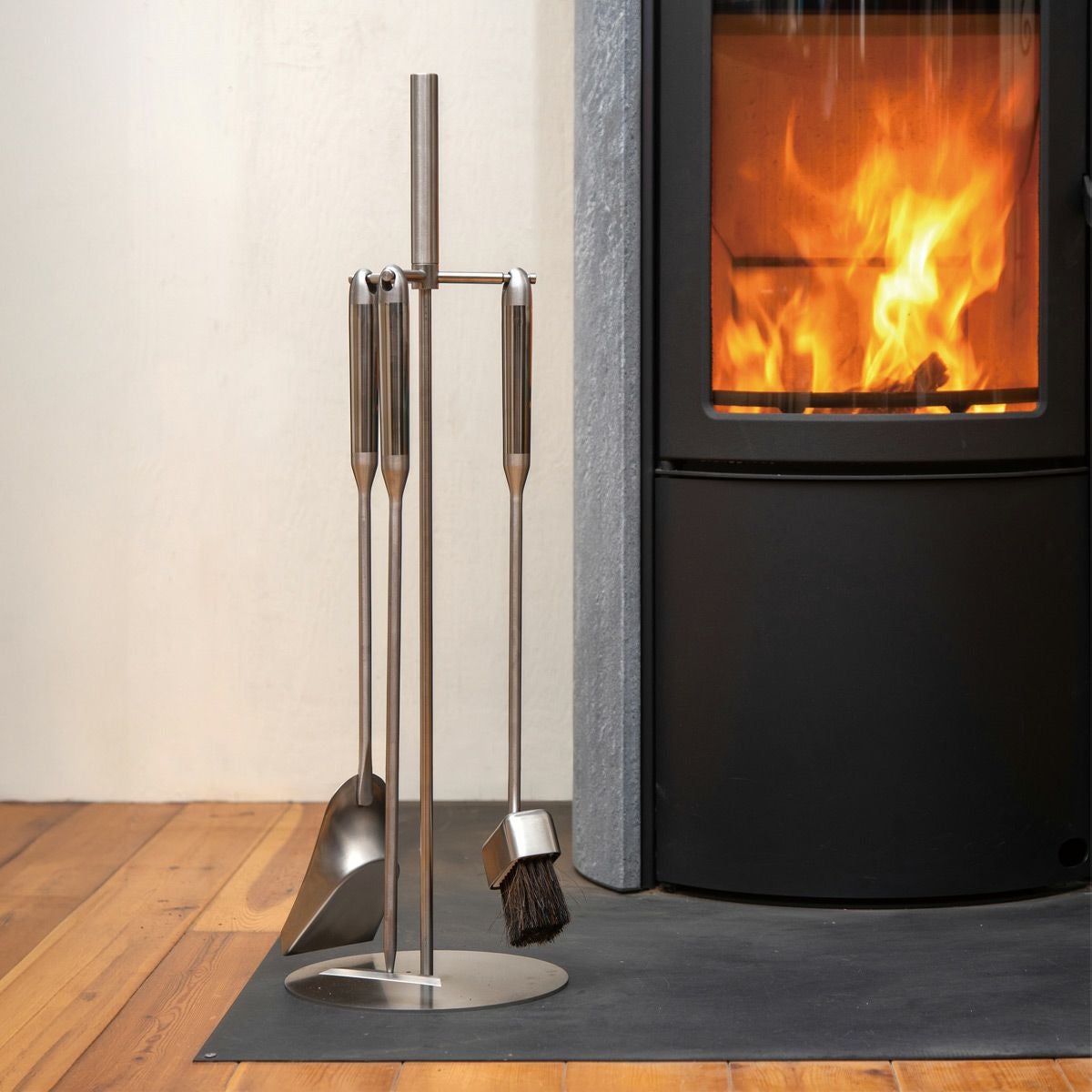 暖炉薪ツール 「ファイヤーサイド ステンレスツールセット レギュラー