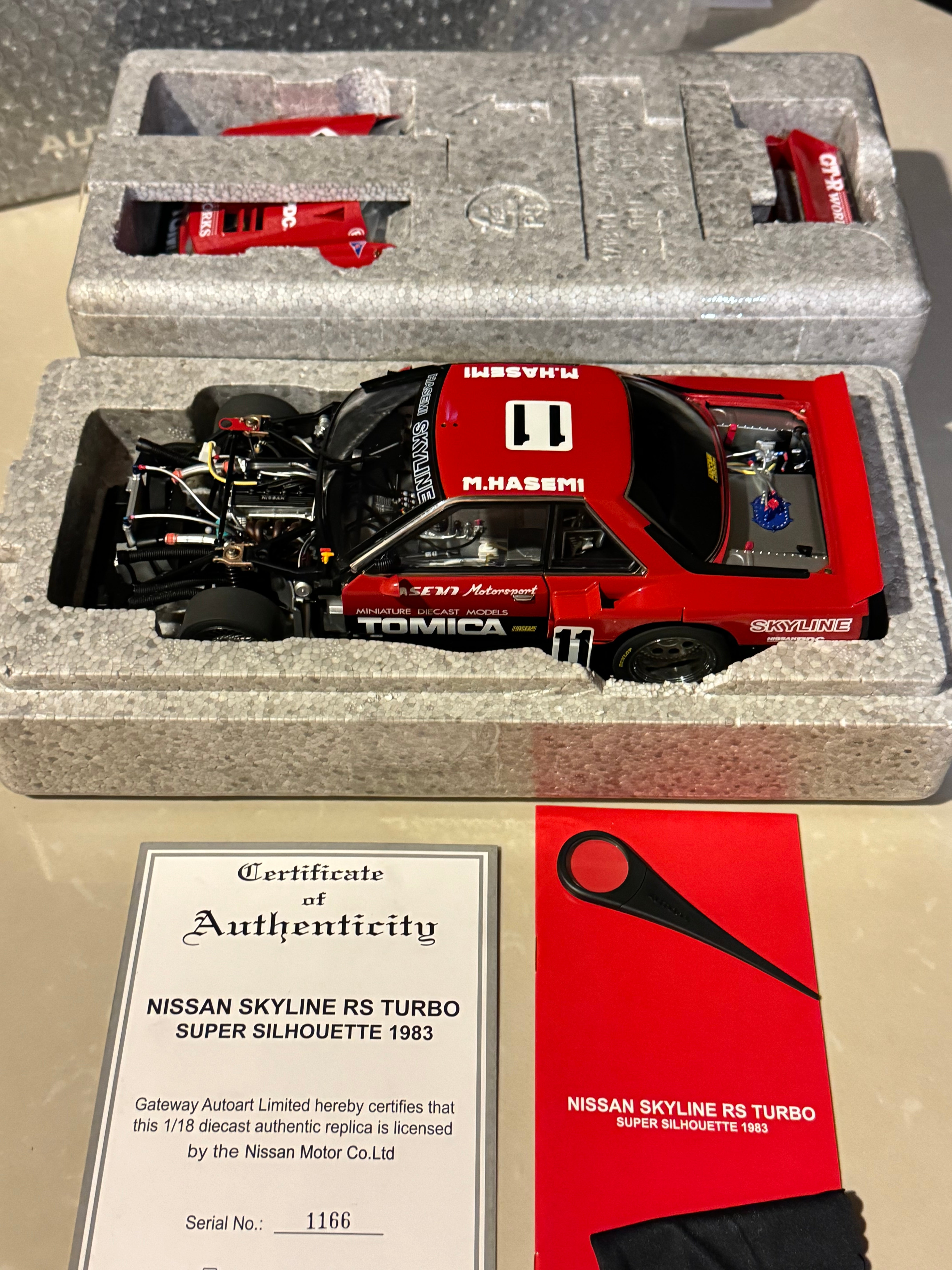 z Autoart 1:18 Nissan Skyline RS Turbo Super Silhouette 1983