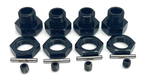 Arrma BIG ROCK 6s - 17mm Hex Hubs (nuts Wheel black ARA7612