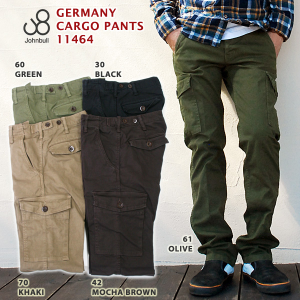 JOHNBULL(ジョンブル/Men's) ジャーマニーカーゴパンツ(11464)≡送料