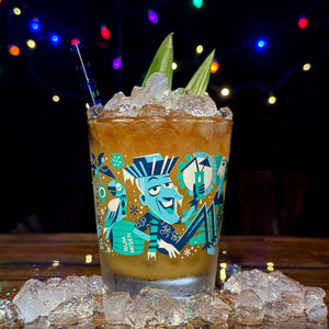 Jeff Granito's 'Chill Miser' Mai Tai Cocktail Glass - Ready to