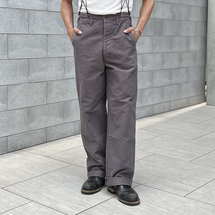 The 2 Monkeys Moleskin Wide Pants【TM03331】 – JELADO