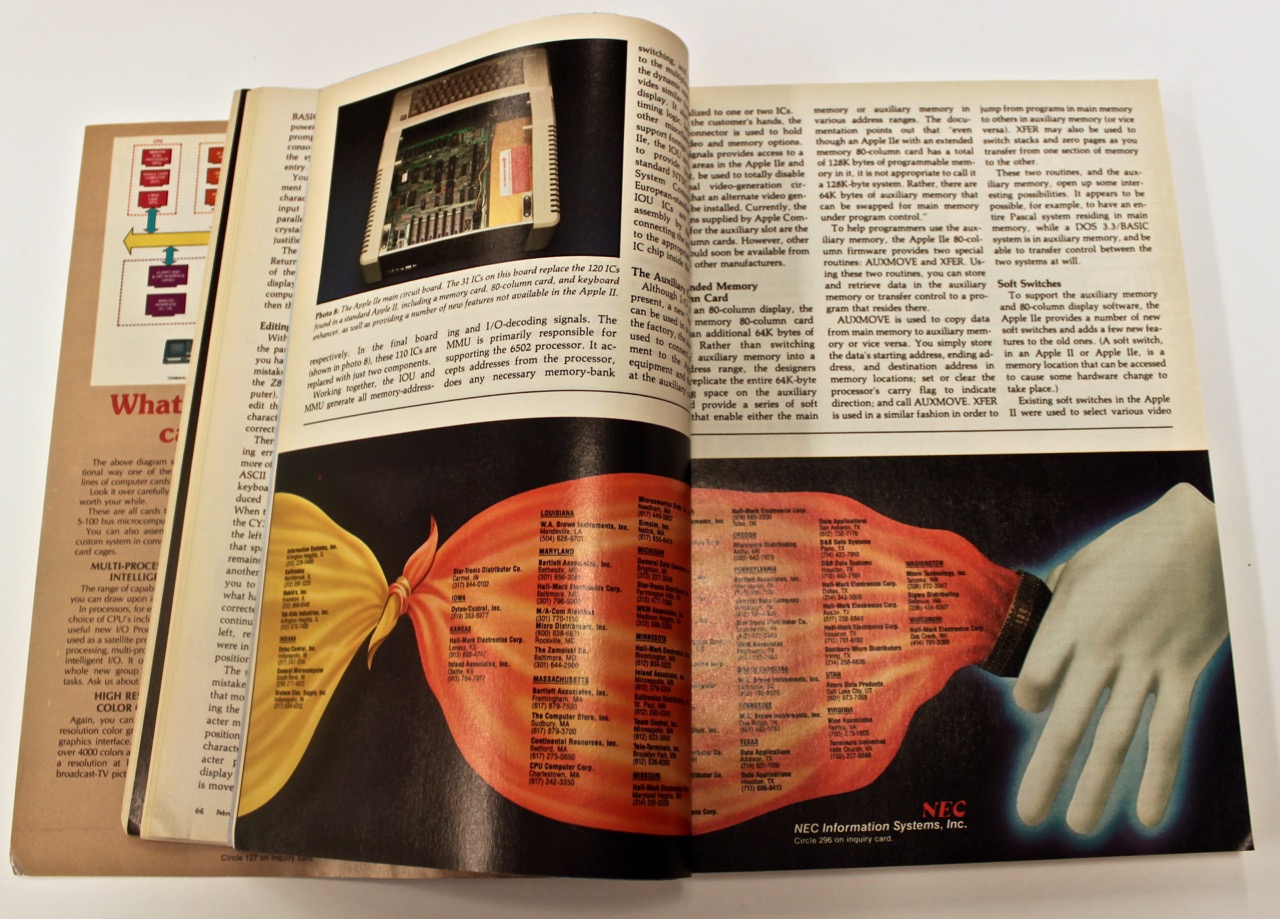 Byte - magazine feb 1983 - Vintage Apple