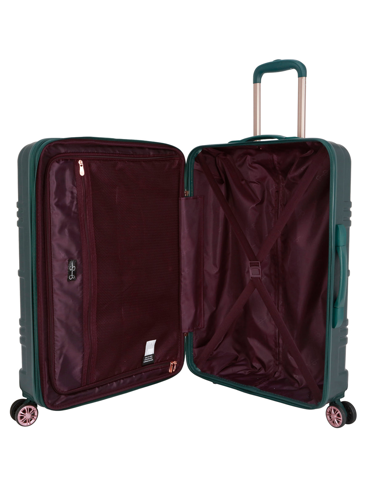 Jewel Plaid Luggage Collection in Jade – Jessica Simpson
