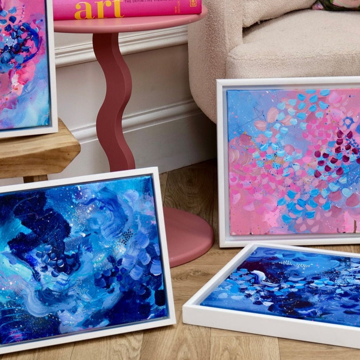 Midnight Reverie: Original Abstract Painting | Jessica Slack