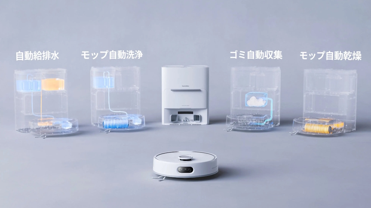 新製品！「SwitchBot お掃除ロボット S20」2025年5月16日（金）発売