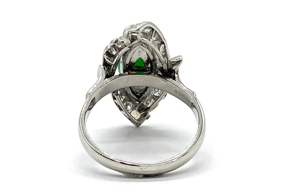 Jadeite Pt翡翠 ダイヤリング (NO.49009) – JEX宝石ギャラリー