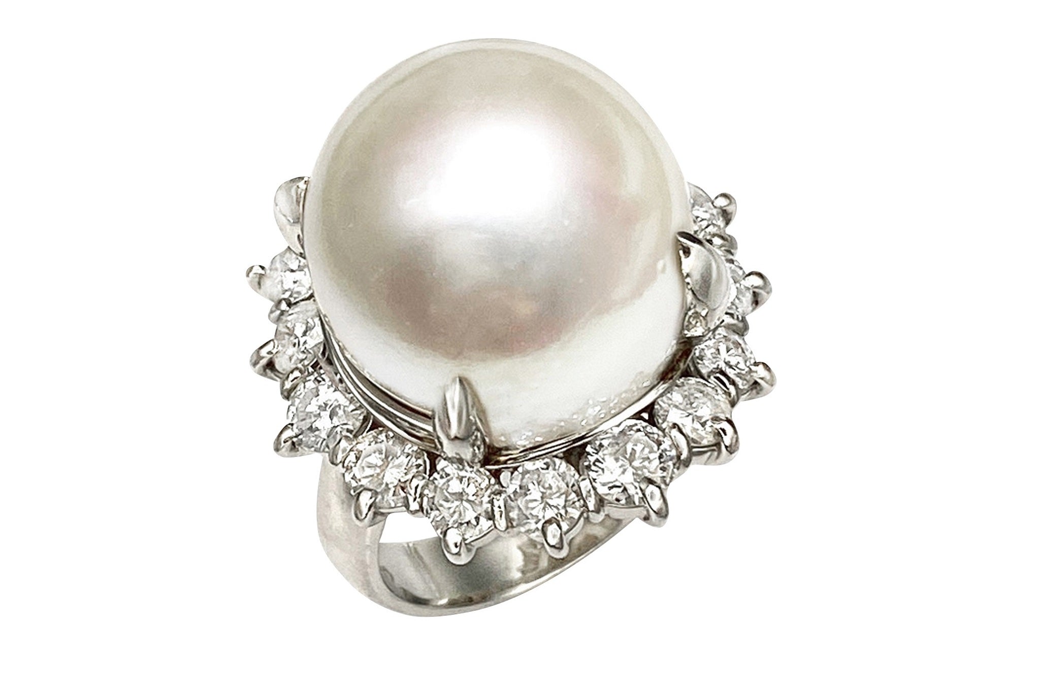 ▶︎ネイルパーツ/パールリング/シルバー/P-14 ▶︎ネイルパーツ