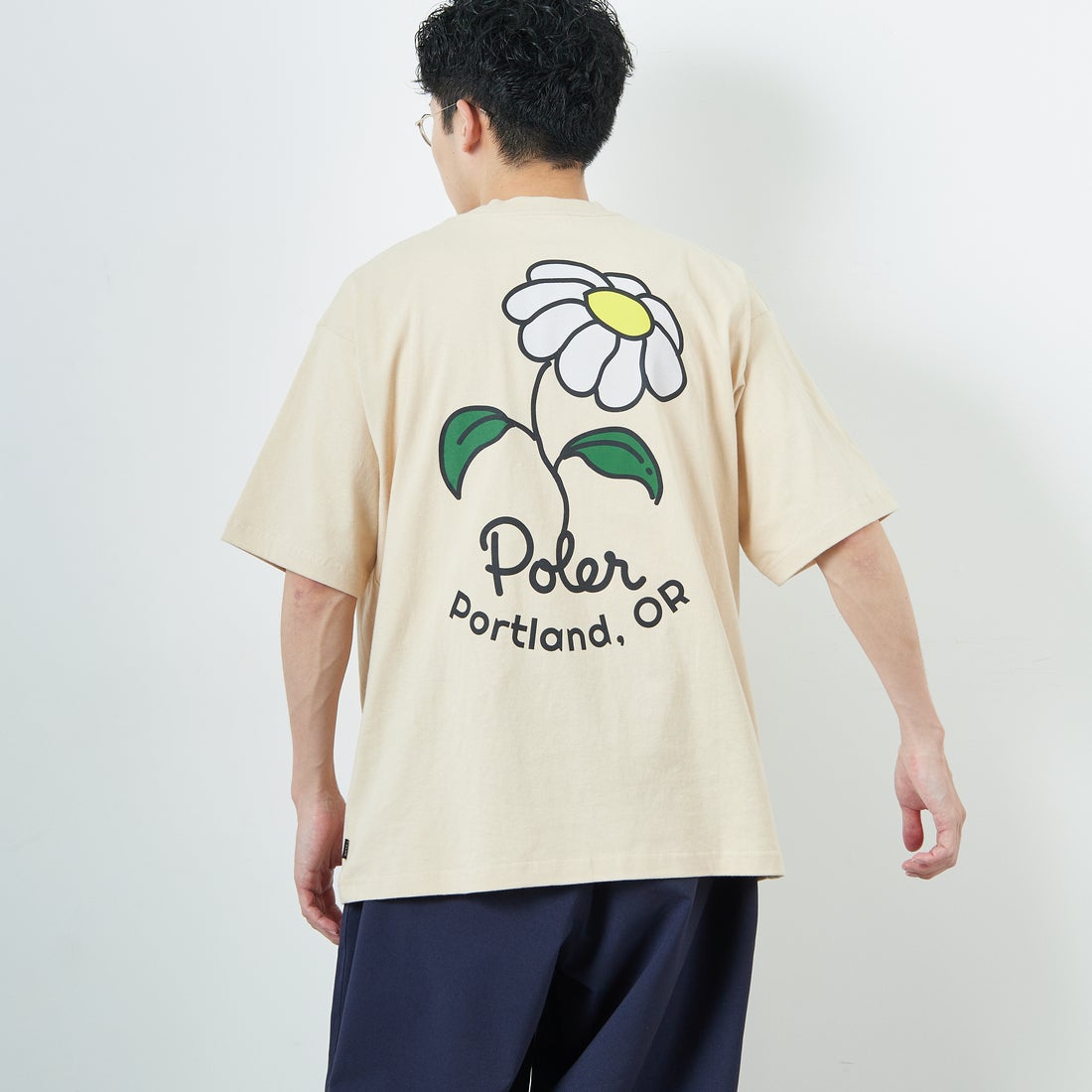 POLeR [ポーラー] フラワープリントTシャツ [259MCV0032-JF]｜ジーンズ