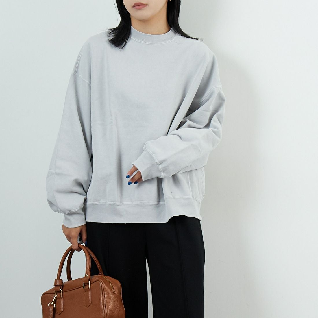 REMI RELIEF [レミレリーフ] ダブルSP加工 裏毛クルースウェット