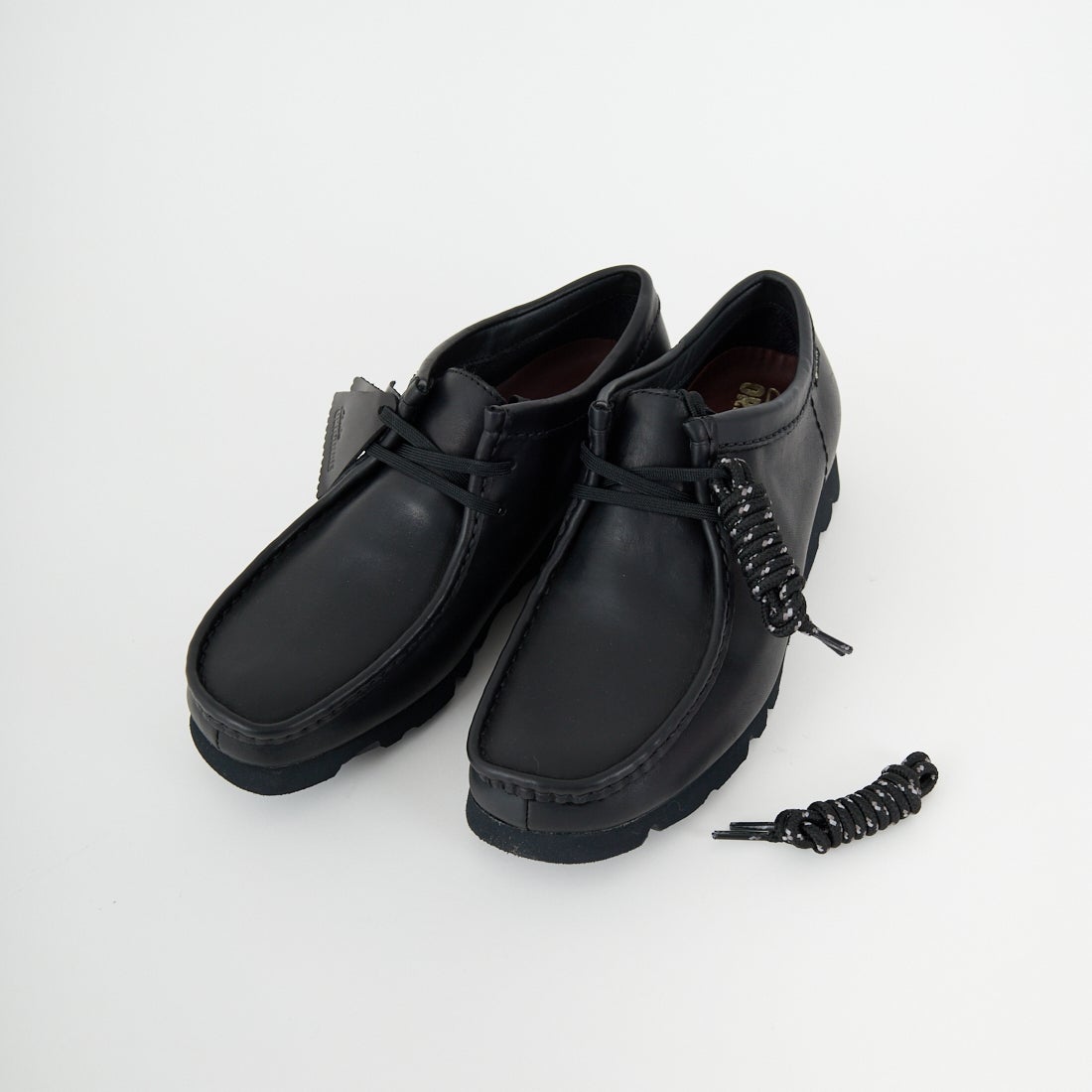 Clarks [クラークス] ワラビー ゴアテックス(ブラックレザー