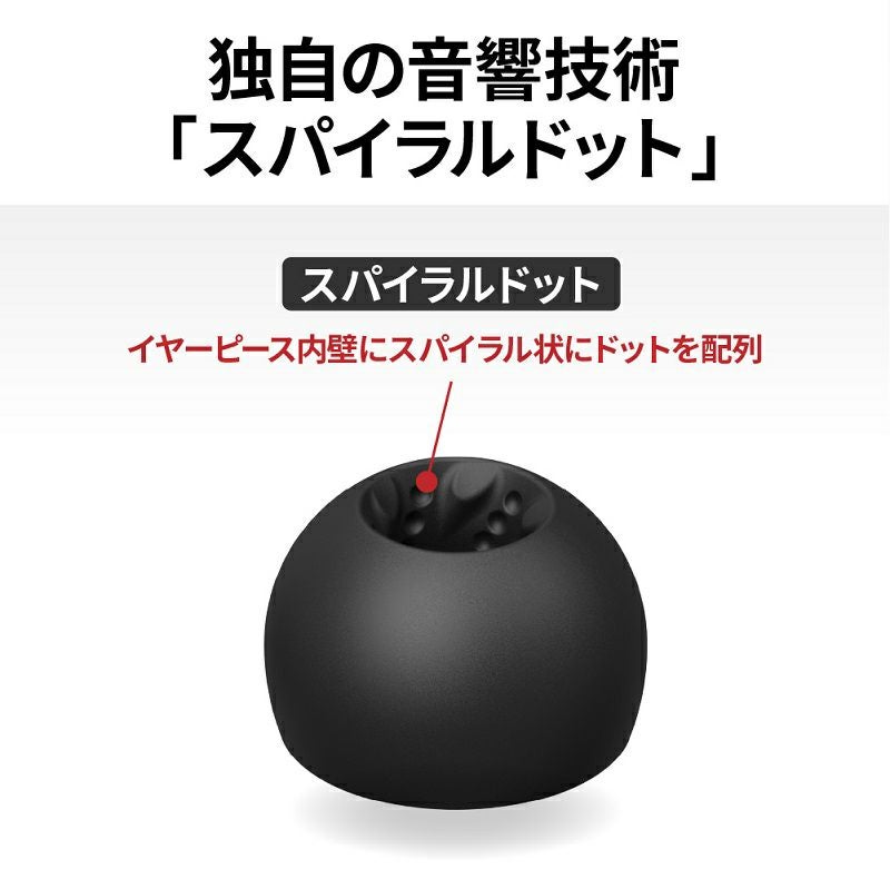 イヤーピース スパイラルドットPro EP-FX12 | JVCケンウッドストア