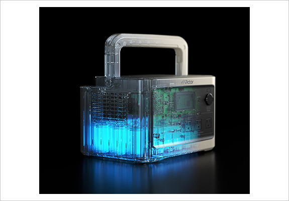 ポータブル電源（256Wh）と ソーラーパネル（100W）のセット BN