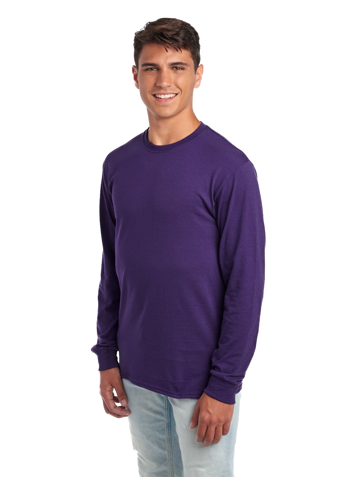 Jerzees Men's Dri Power® Active Long Sleeve T Shirt 29 L Deep