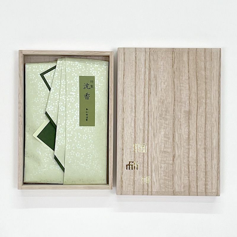 玉初堂 香木 特製沈香 刻 30g 桐箱入 | 寺院用仏具・寺院用品専門店