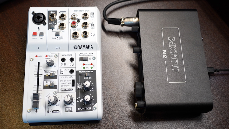 MOTU M2 レビュー：ハイエンドクラスな高音質に簡単操作のオーディオ