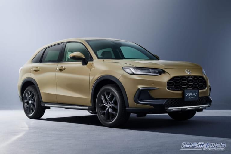 新型ZR-Vティザーサイト公開！Google搭載＆ハニカムグリルで刷新【先行