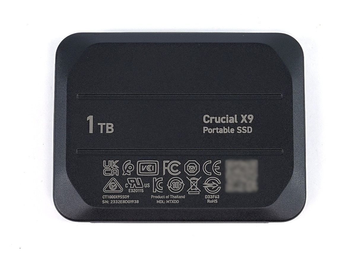Crucial X9 Portable SSD 1TB」をレビュー。ゲーム機のストレージ拡張