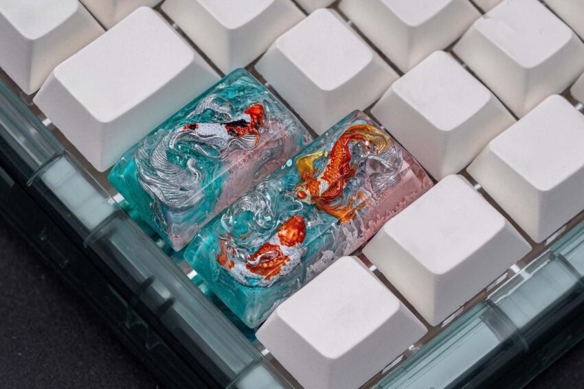 Zen Pond - Serene Waters artisan keycaps