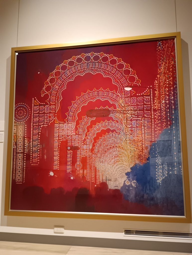 神戸の画家として阪神・淡路大震災後の廃虚と化した街と復興後の姿を