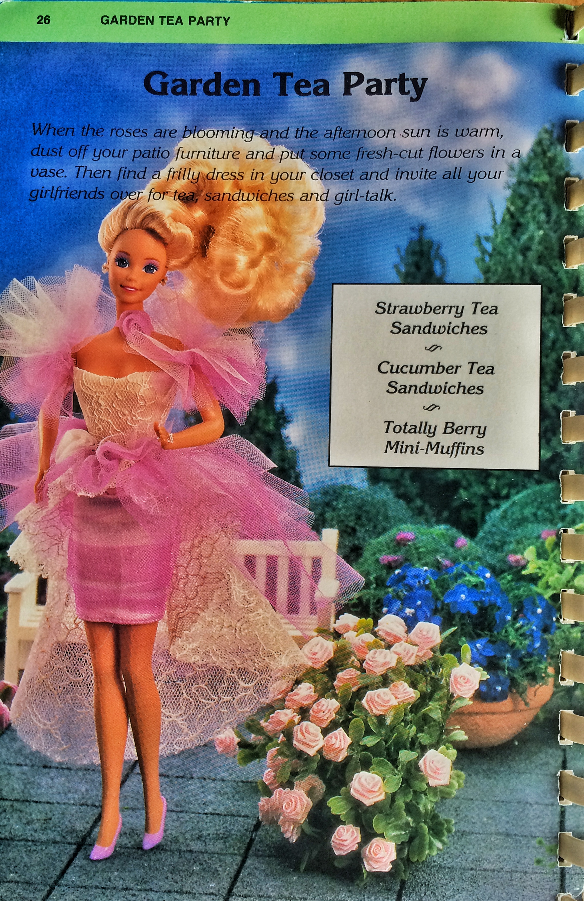 Food Coma Book Review: The Barbie Party Cookbook – Joe Ricchio