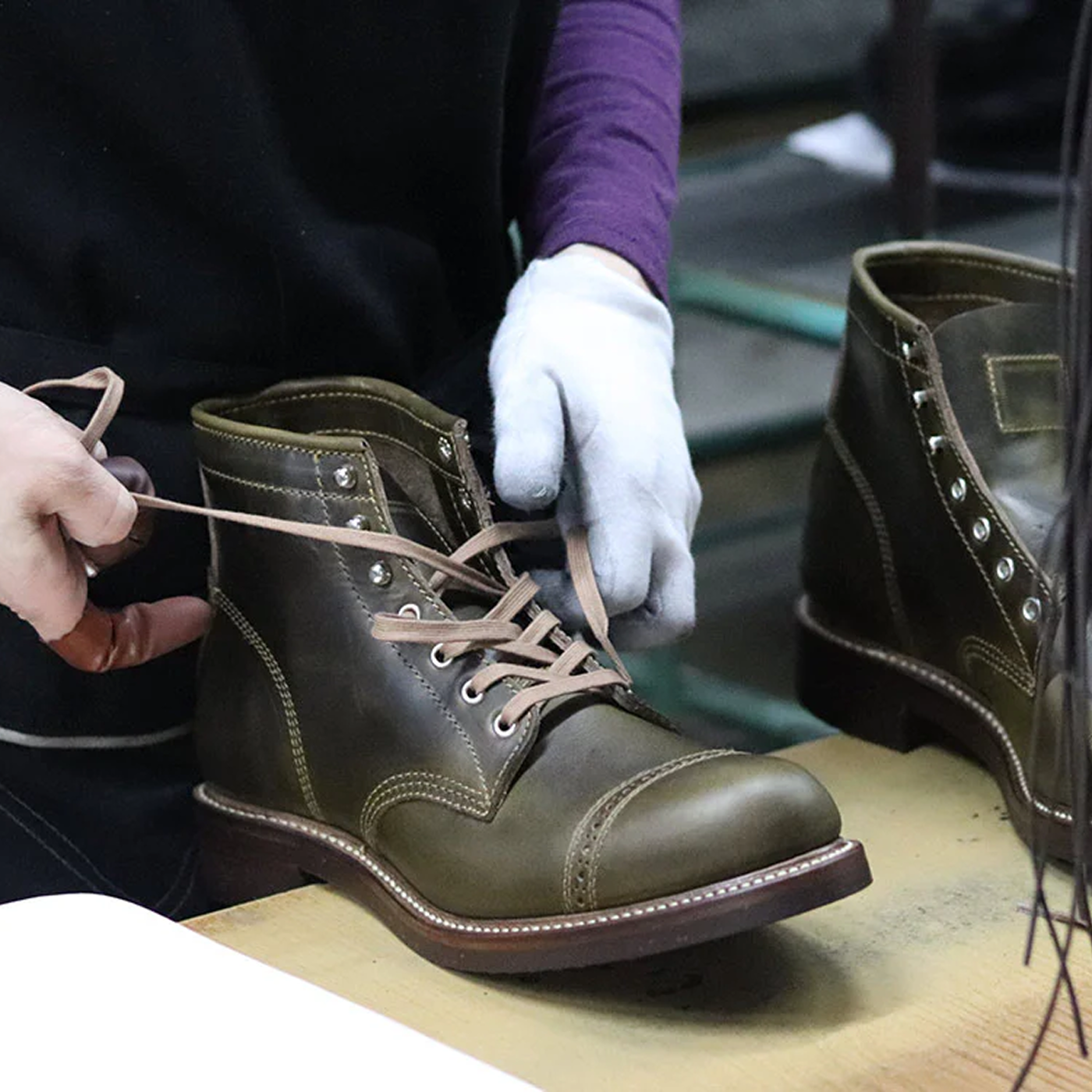 エルキャピタンブーツ/ホーウィンレザー CXL ブラック