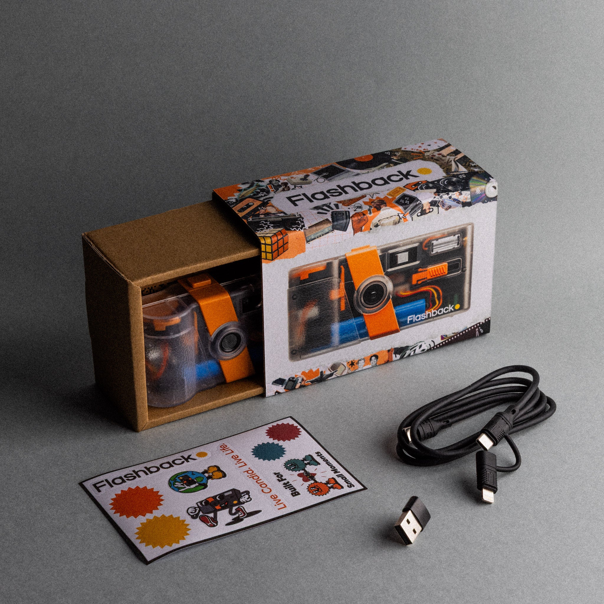 Flashback one35 (yellow) Flashback ONE35(オレンジ)