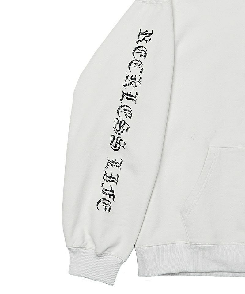 BlackLetter】Triple Pattern Logo Hoodie(オフホワイト) トップス