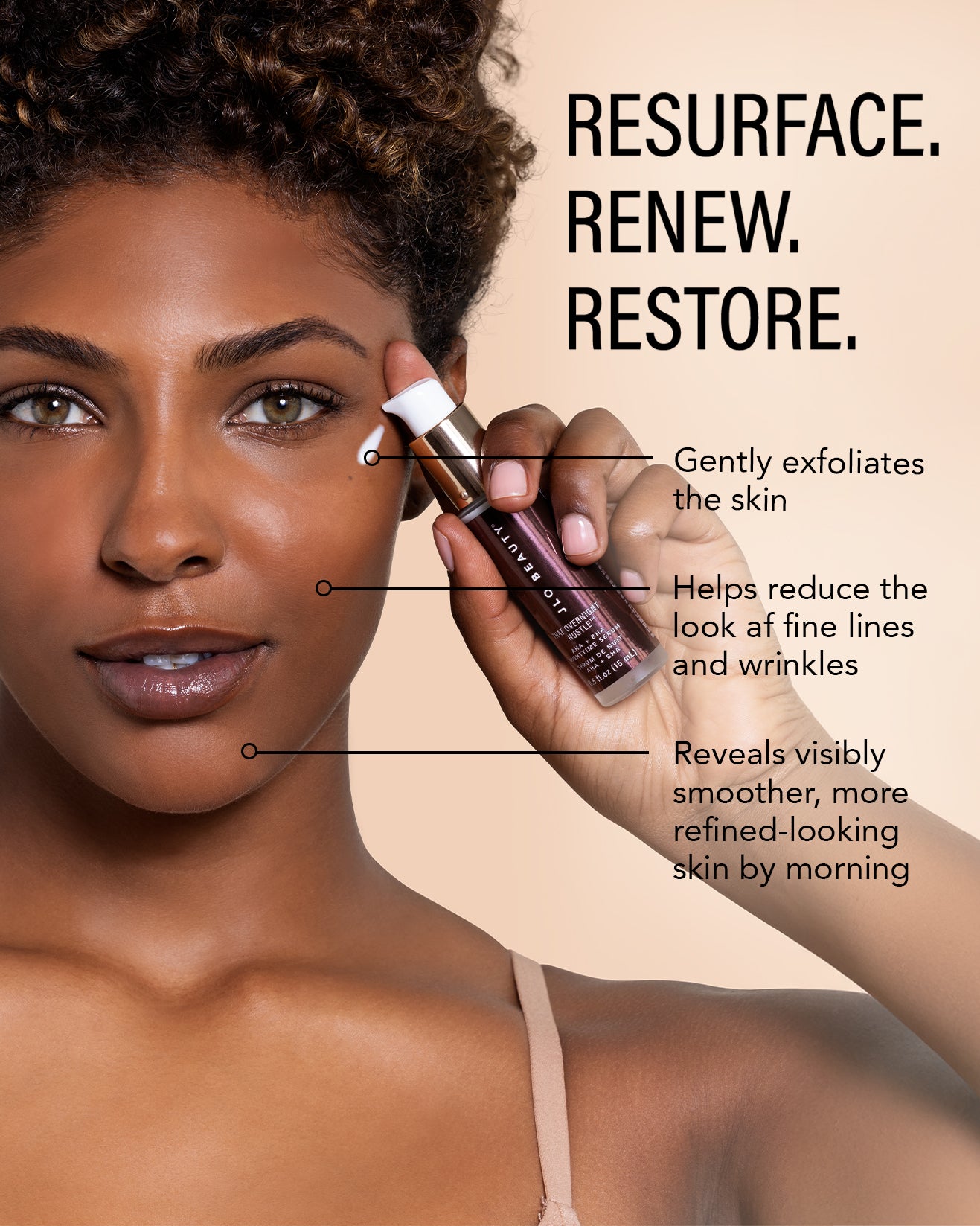 AHA + BHA Exfoliating Cream | That Overnight Hustle | JLO BEAUTY