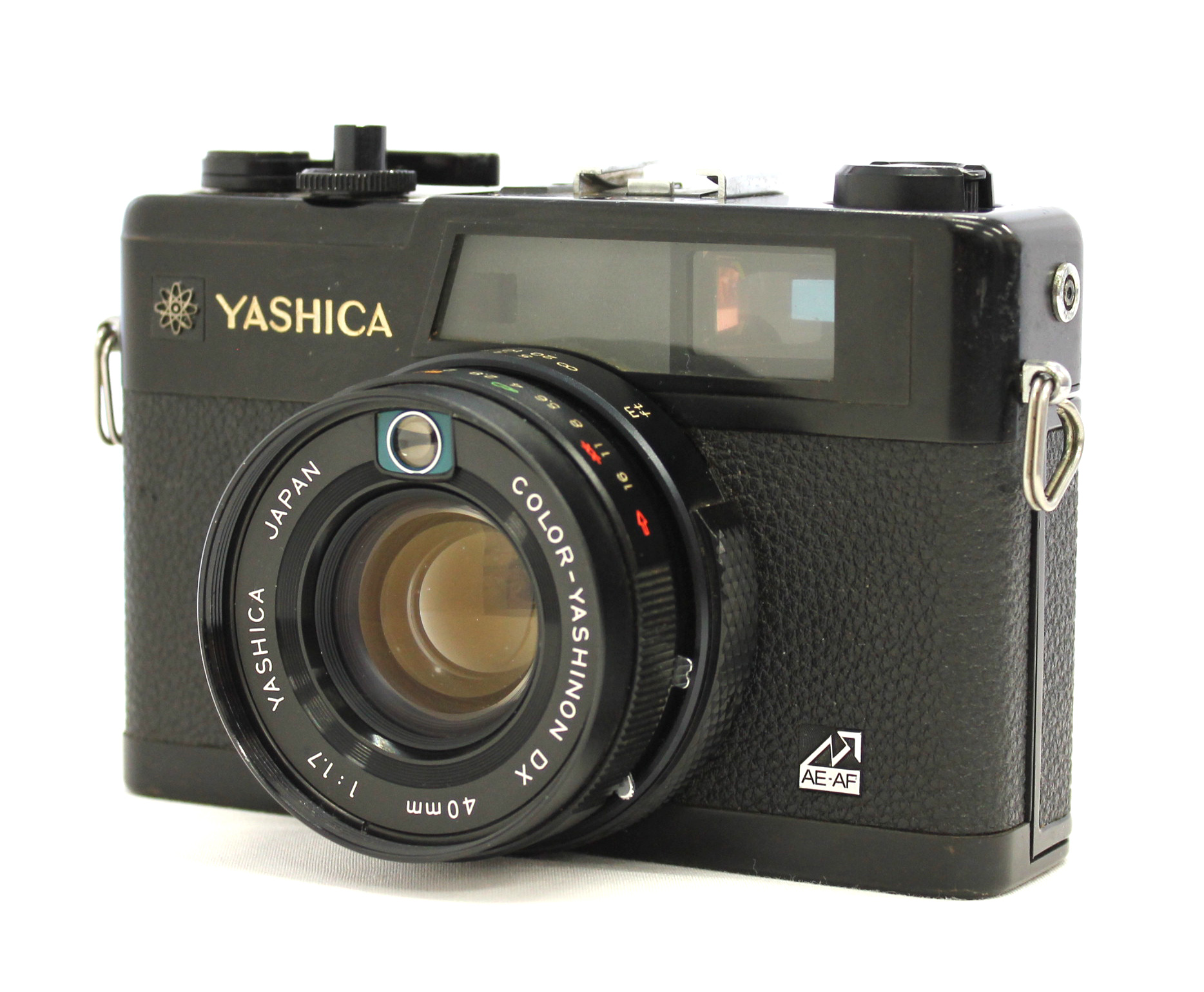 Yashica Electro 35 GX Rangefinder Camera Black w/40mm F/1.7 Lens