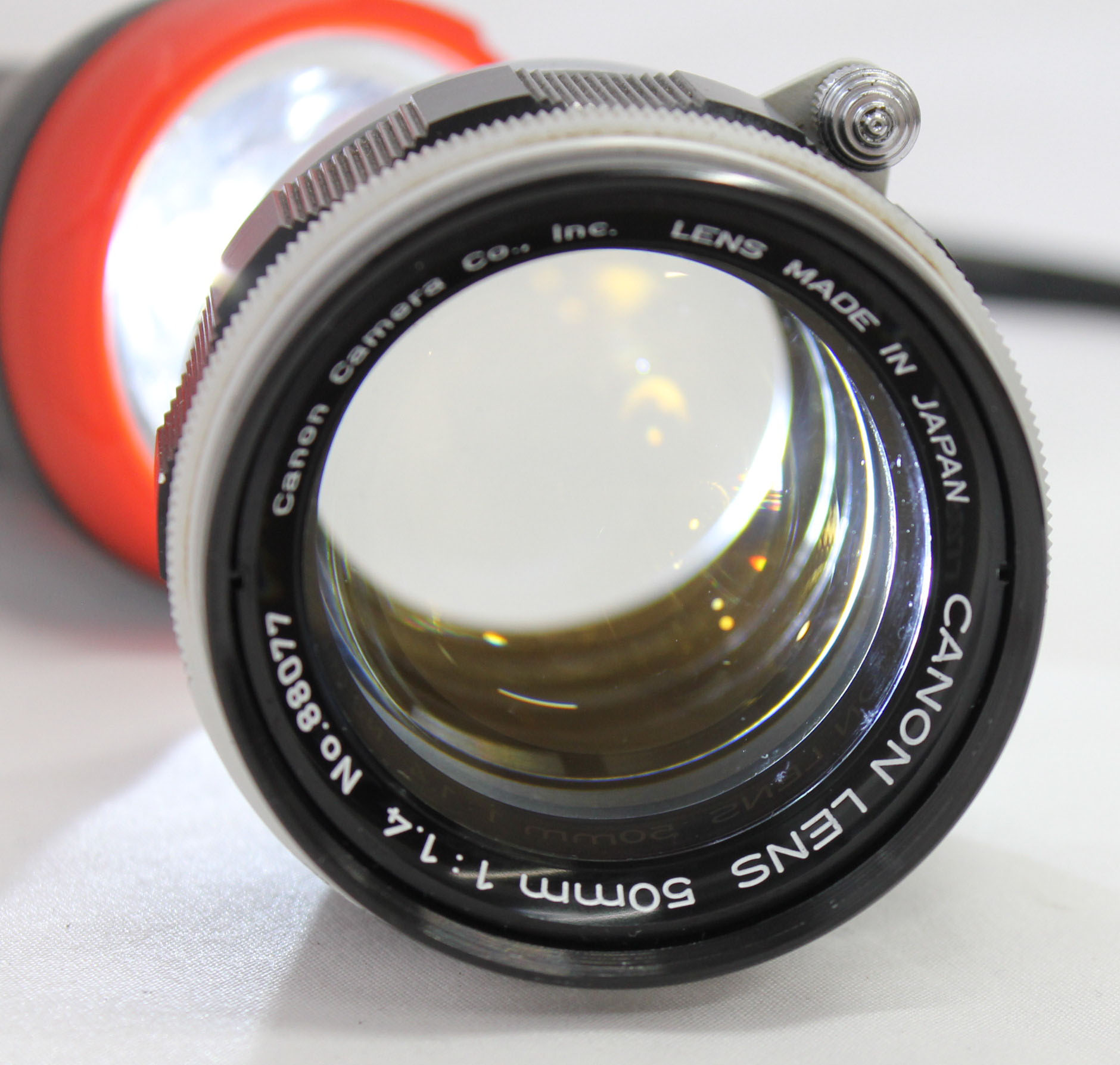 Canon Model 7 Rangefinder Film Camera with 50mm F/1.4 L39 Lens