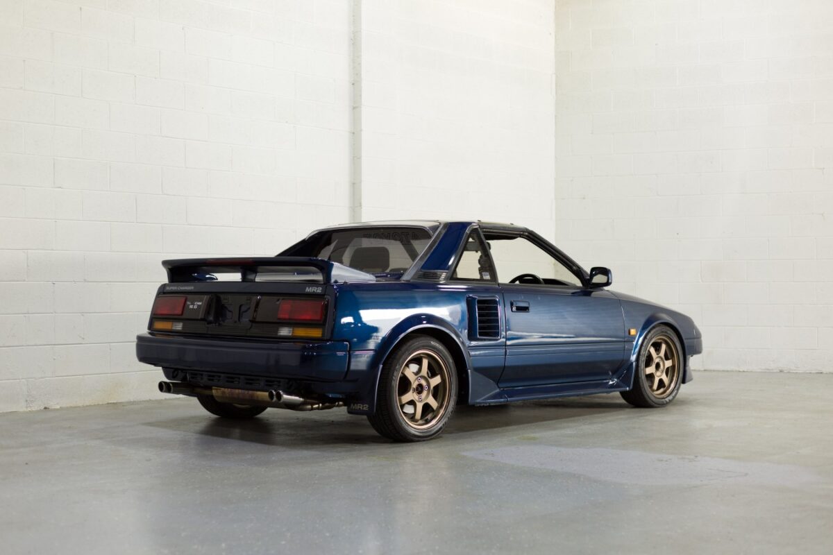 1989 Toyota MR2 Supercharged: Stock RHD Mid Engine Sports Coupe