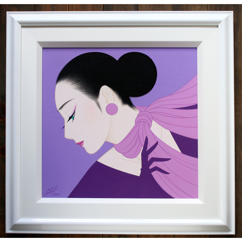 鶴田一郎 ブルーノクターン額装 アラジンアート TRY-X ノエビア ブルーノクターン | 鶴田一郎アートストア ICHIRO TSURUTA official