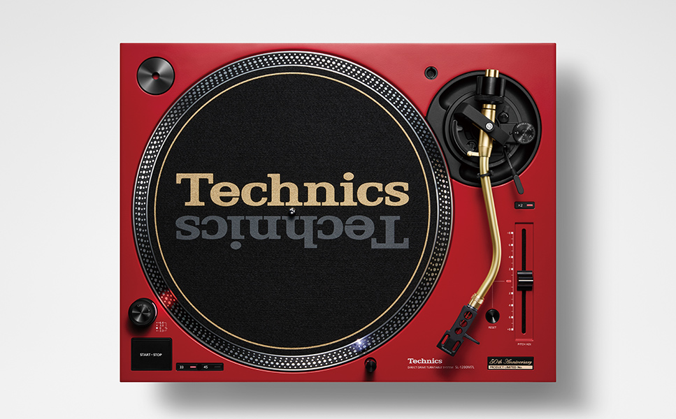 Technics ターンテーブル ピンクマット Technics ターンテーブル