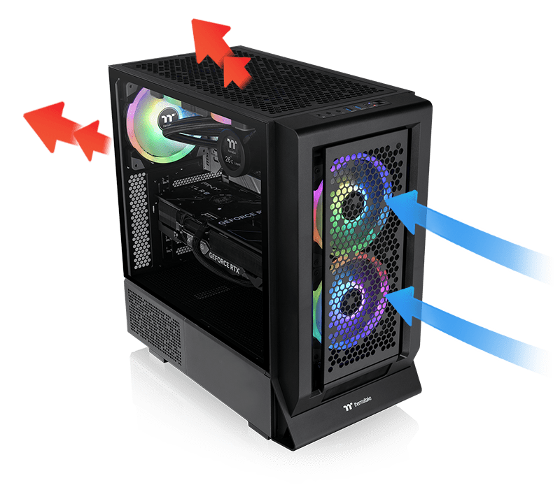 ThermaltakeThermaltake Ceres 350 MX Mid Tower Chassis Thermaltake