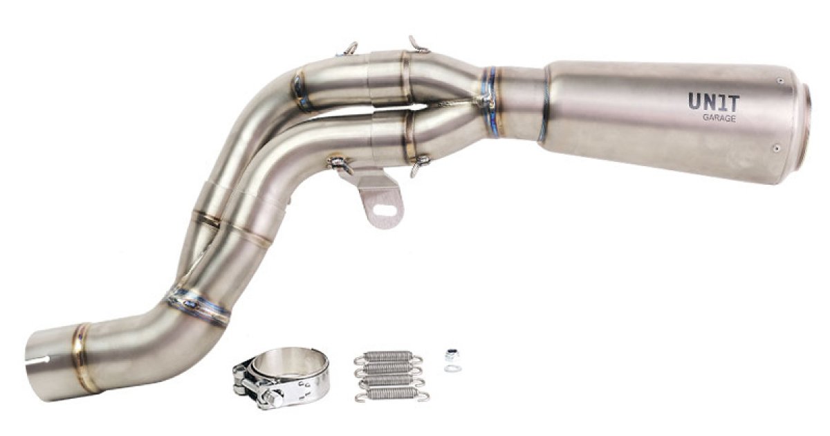 BMW R12 NineT ハイチタンマフラー