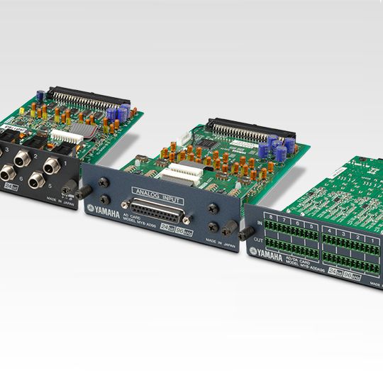 ヤマハ | Analog Cards - インターフェース - 概要