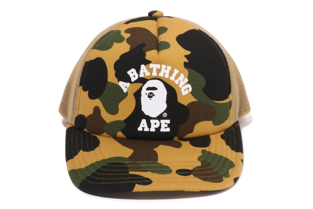 1ST CAMO COLLEGE MESH CAP | bape.com