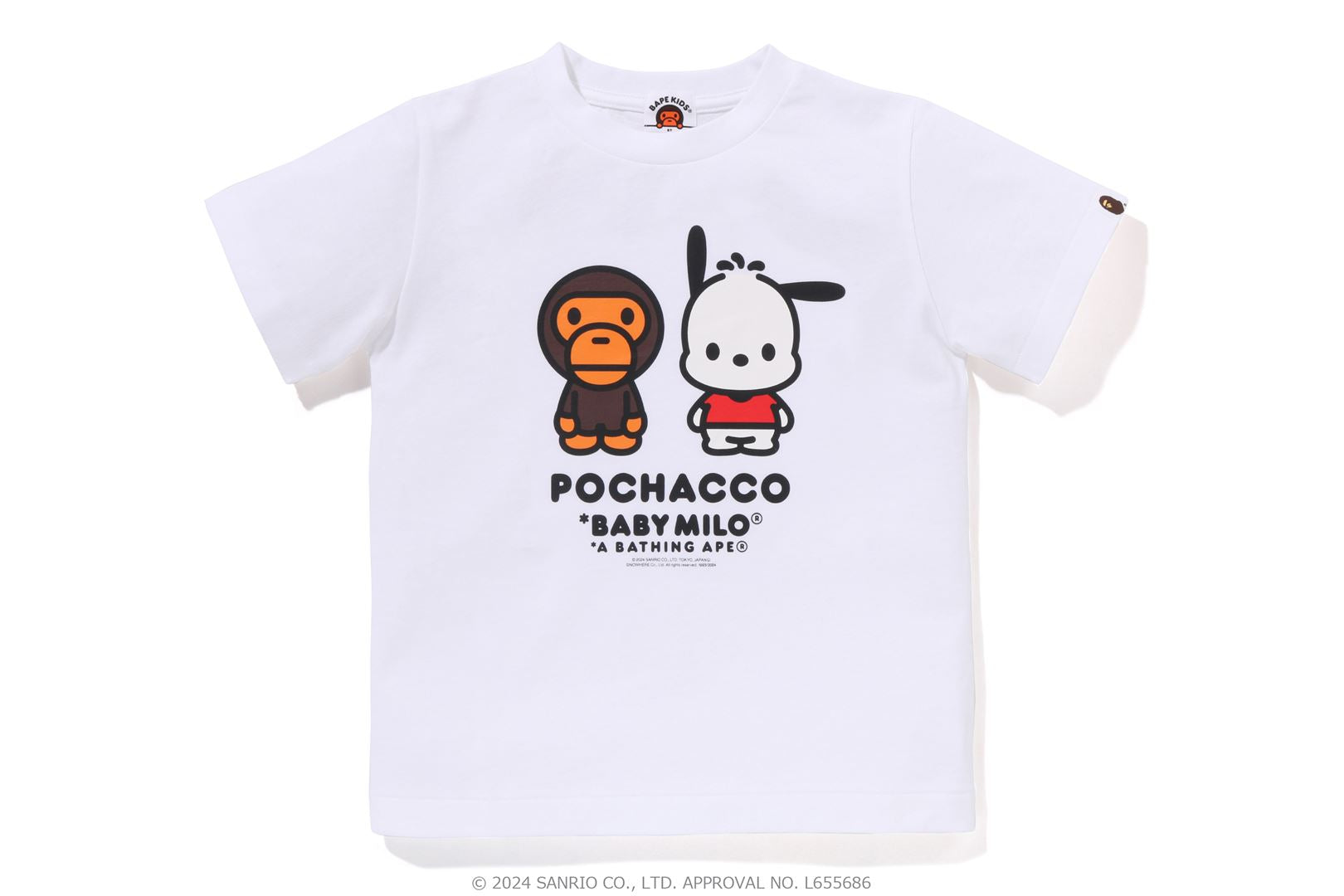 BABY MILO X POCHACCO 】TEE | bape.com