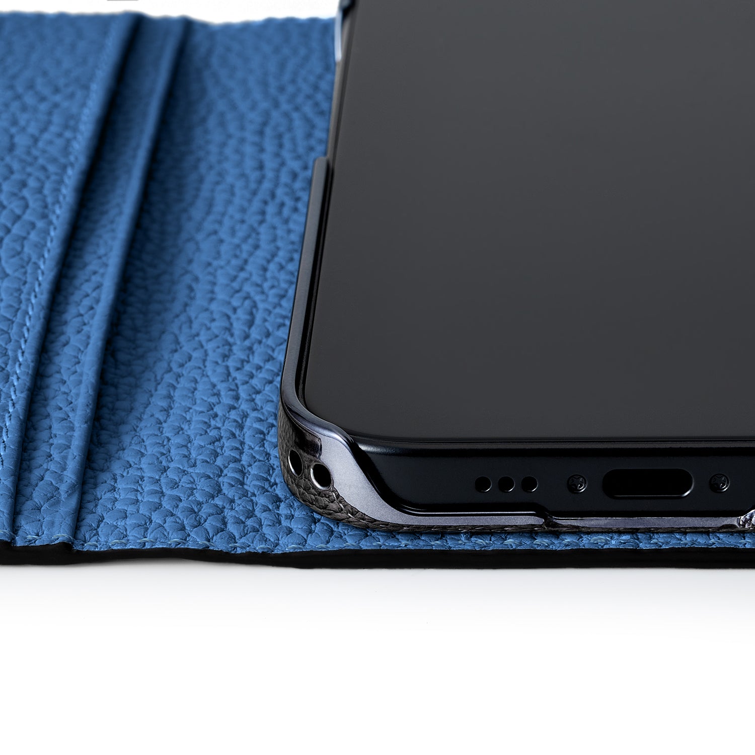 iPhone 16 Plus) ダイアリーケース シュリンクレザー