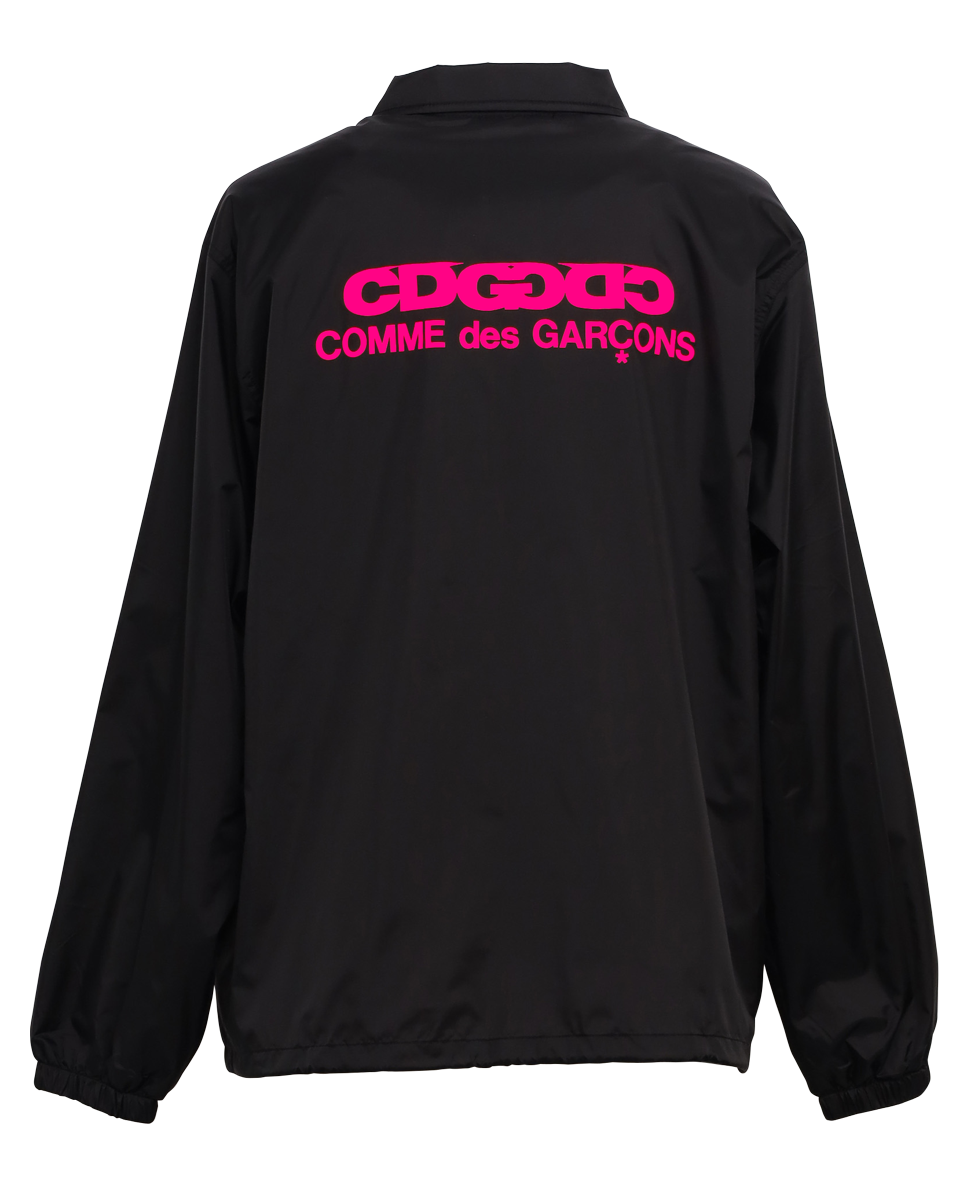 CDG CLASSIC COACH JACKET / CDGGDC COMME des GARÇONS PINK LOGO
