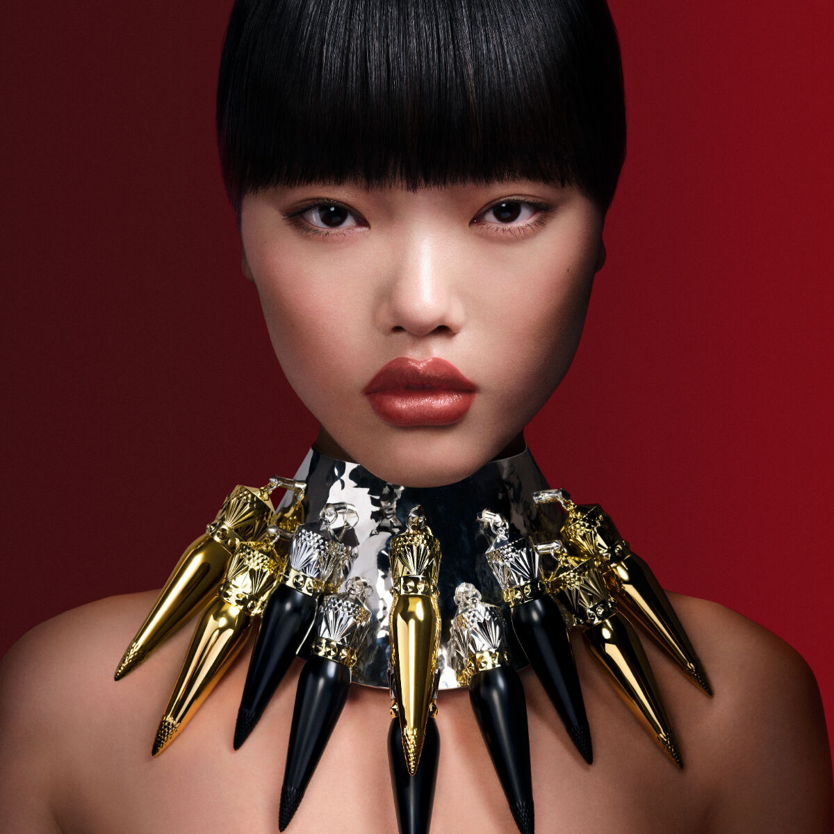 ルージュルブタン シルキーサテン Rouge Louboutin 001 - Christian