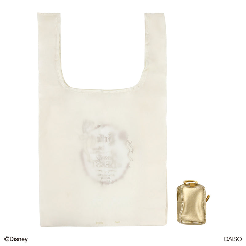 チャーム付エコバッグ、BE（美女と野獣） - スリーピーネットストア