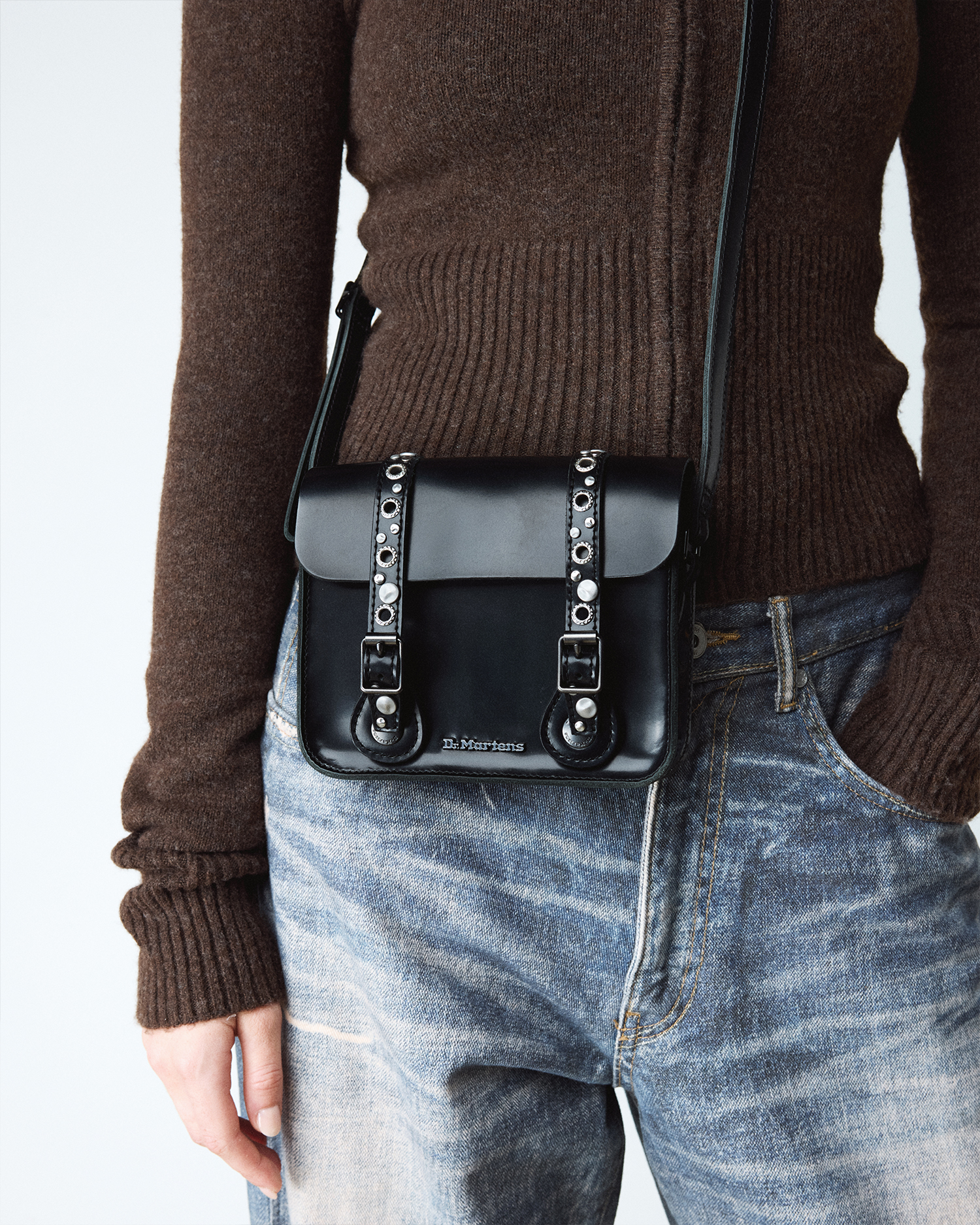 7インチ サッチェル バッグハードウェア