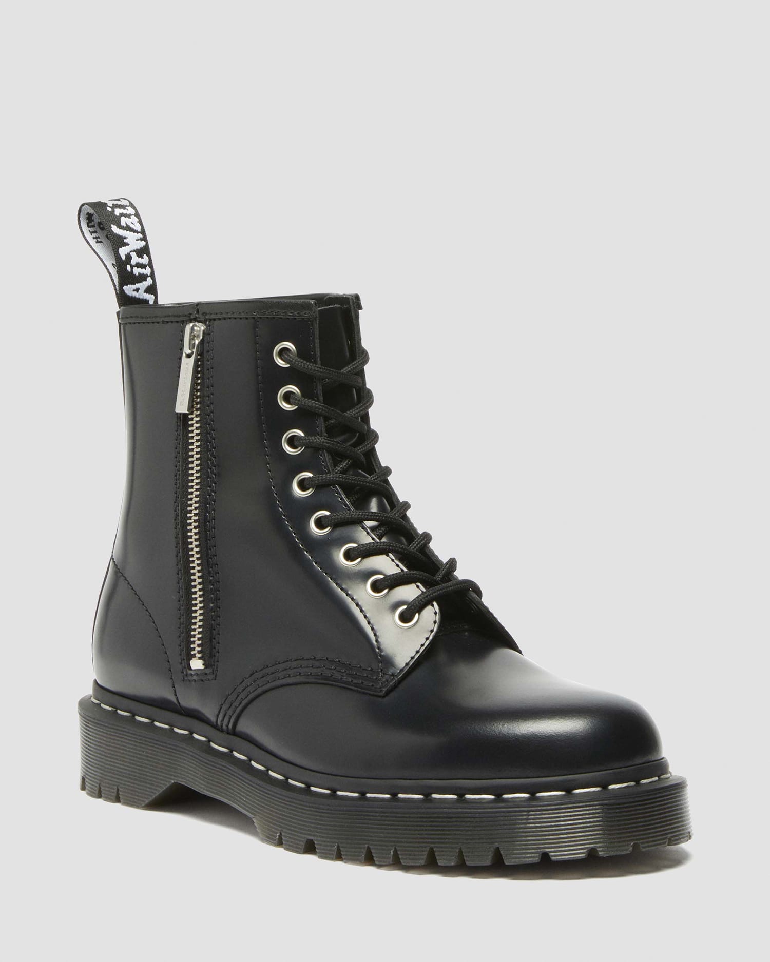 Dr Martens ドクターマーチン 厚底ハイヒールブーツ8ホール UK4黒