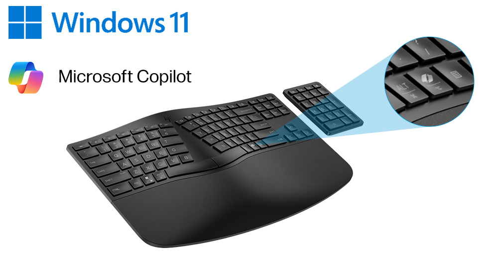 HP965 エルゴノミクスワイヤレスキーボード製品詳細・スペック - 周辺