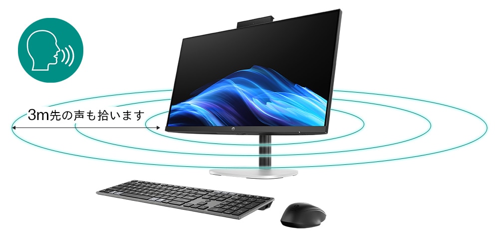 HP ProStudio 4 All-in-One G1i 23.8 inch Desktop AI PC 製品詳細