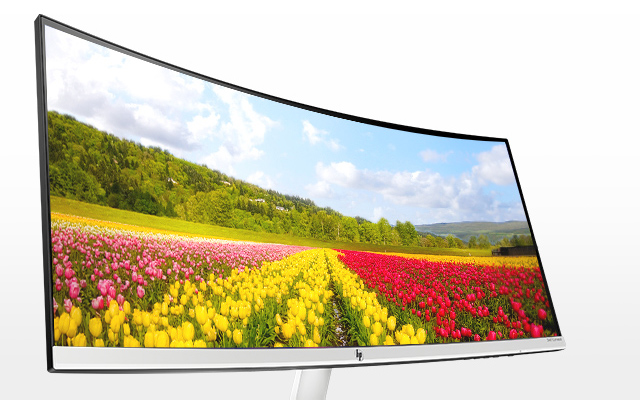 HP 34f カーブドディスプレイ 製品詳細 - モニター | 日本HP