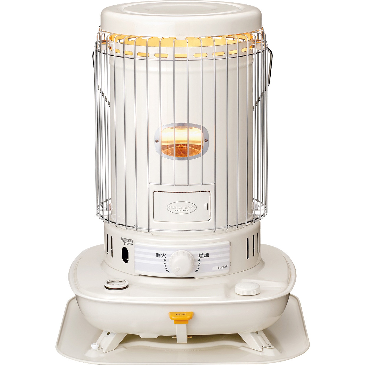 SL-6619(W) 対流型石油ストーブ SLシリーズ 1台 コロナ[冷暖房・換気